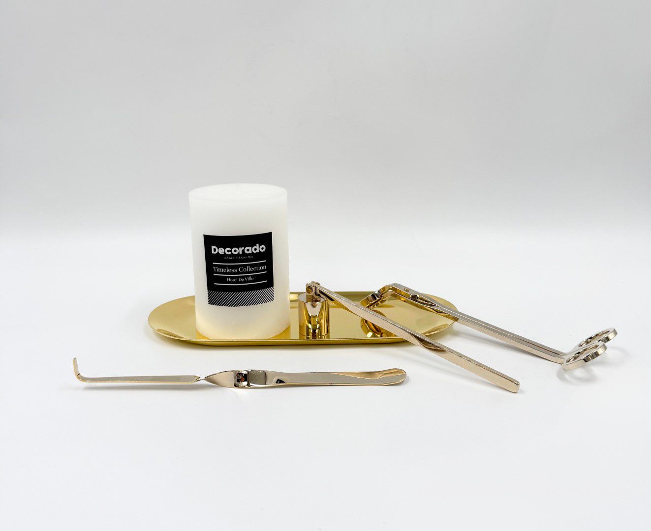 סט candle care זהב סט candle care זהב