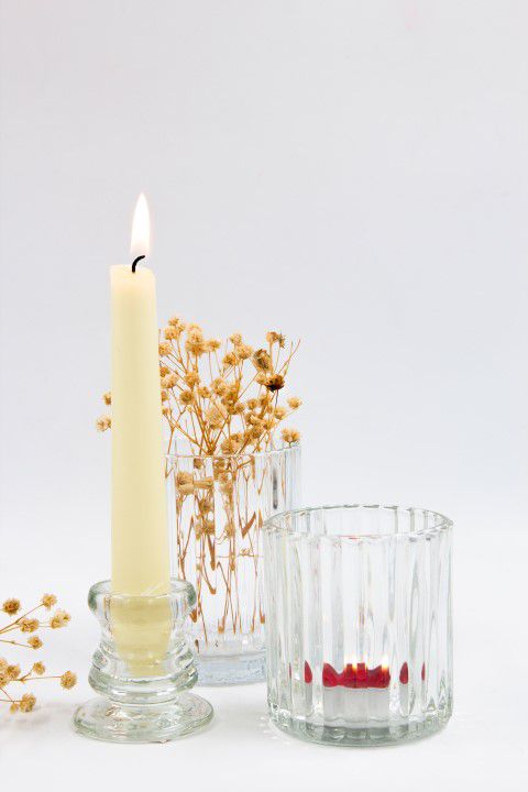 כוס זכוכית פסים שקוף כוס זכוכית פסים שקוף