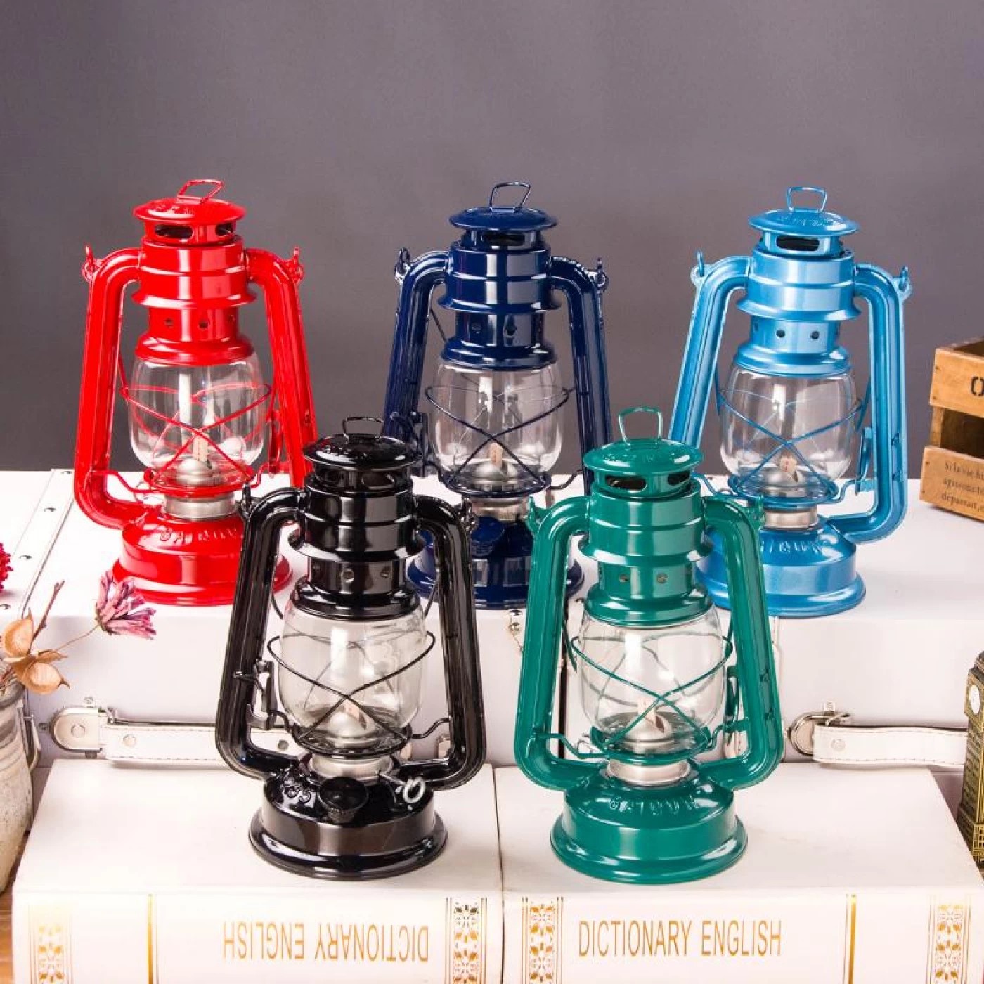 עששית נפט רטרו קטנה עששית נפט רטרו קטנה