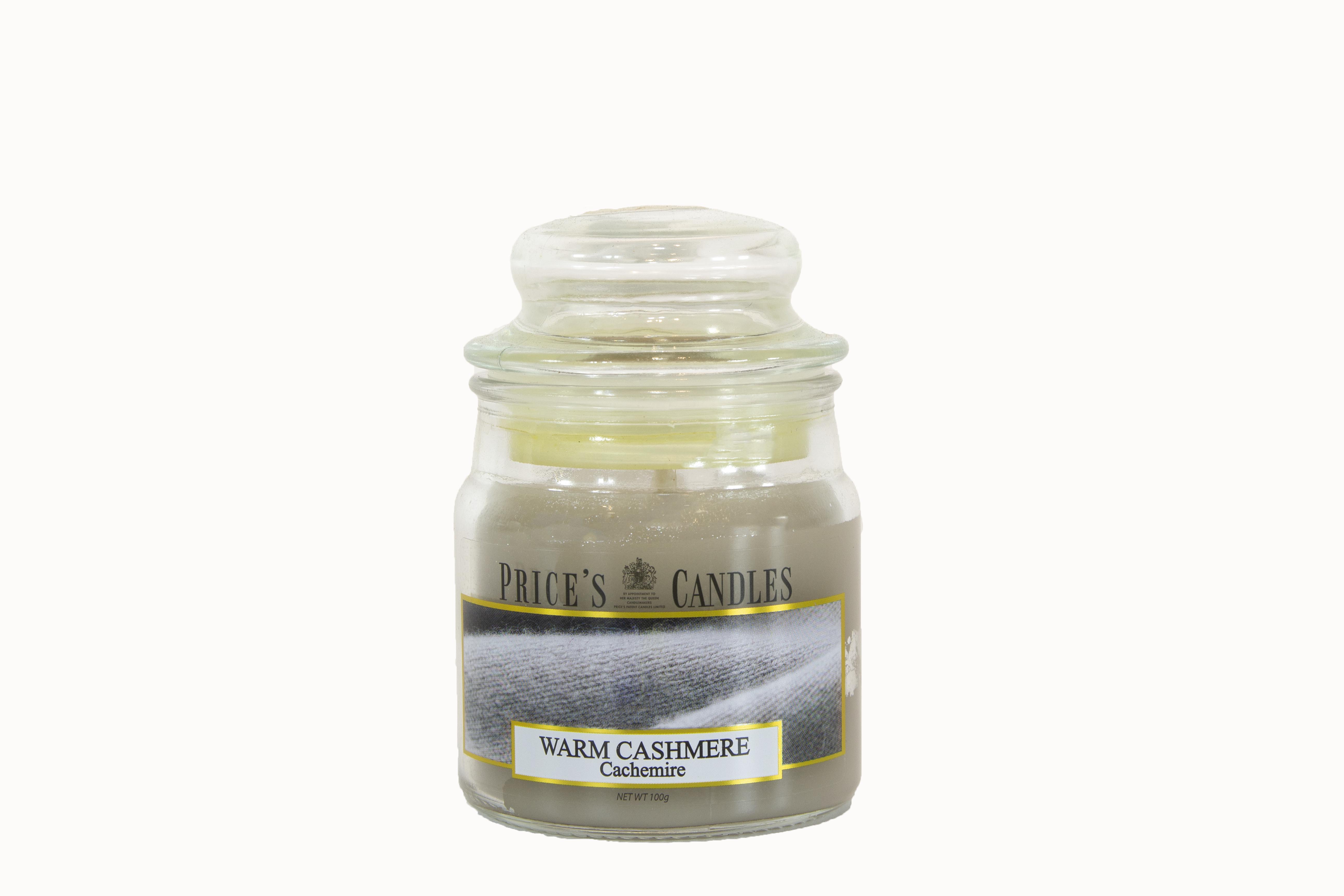 WARM CASHMERE (S) PRICE'S CANDLES נרות דקורדו